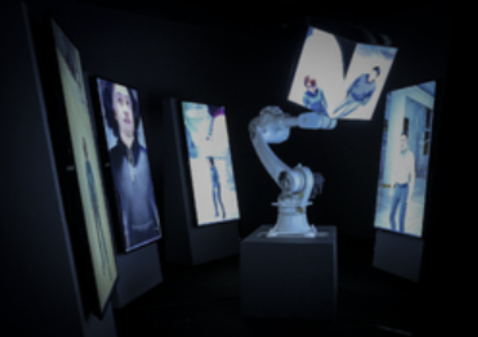 Multi Layered Autonomy and AI Ecologies in Robotic Art Installations